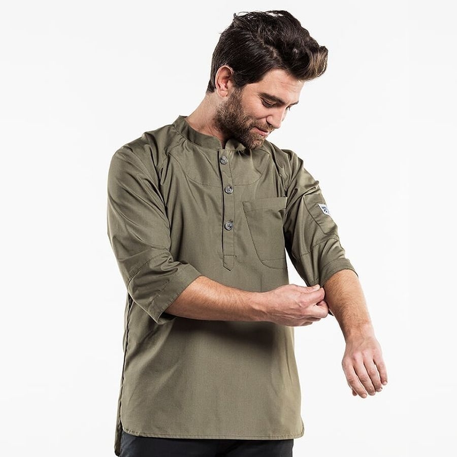 240 Chaud Devant® Kochjacke Bujutsu grün 240 Chaud Devant® Kochjacke Bujutsu grün