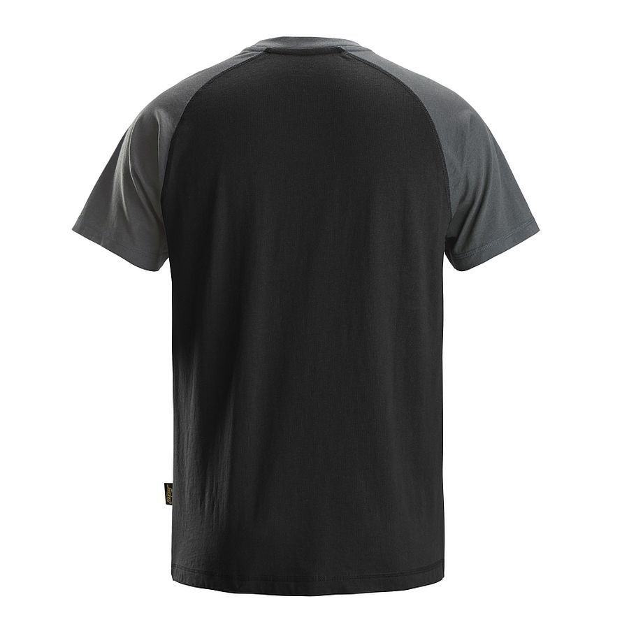 2550 Snickers Zweifarbiges T-Shirt Baumwolle