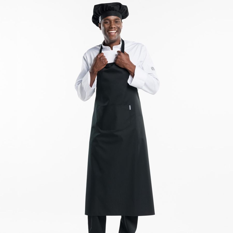 567 Chaud Devant® Latzschürze BBQ Black 567 Chaud Devant® Latzschürze BBQ Black
