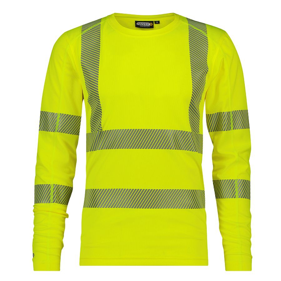 DASSY® Langarm T-Shirt Carterville Warnschutz DASSY® Langarm T-Shirt Carterville Warnschutz