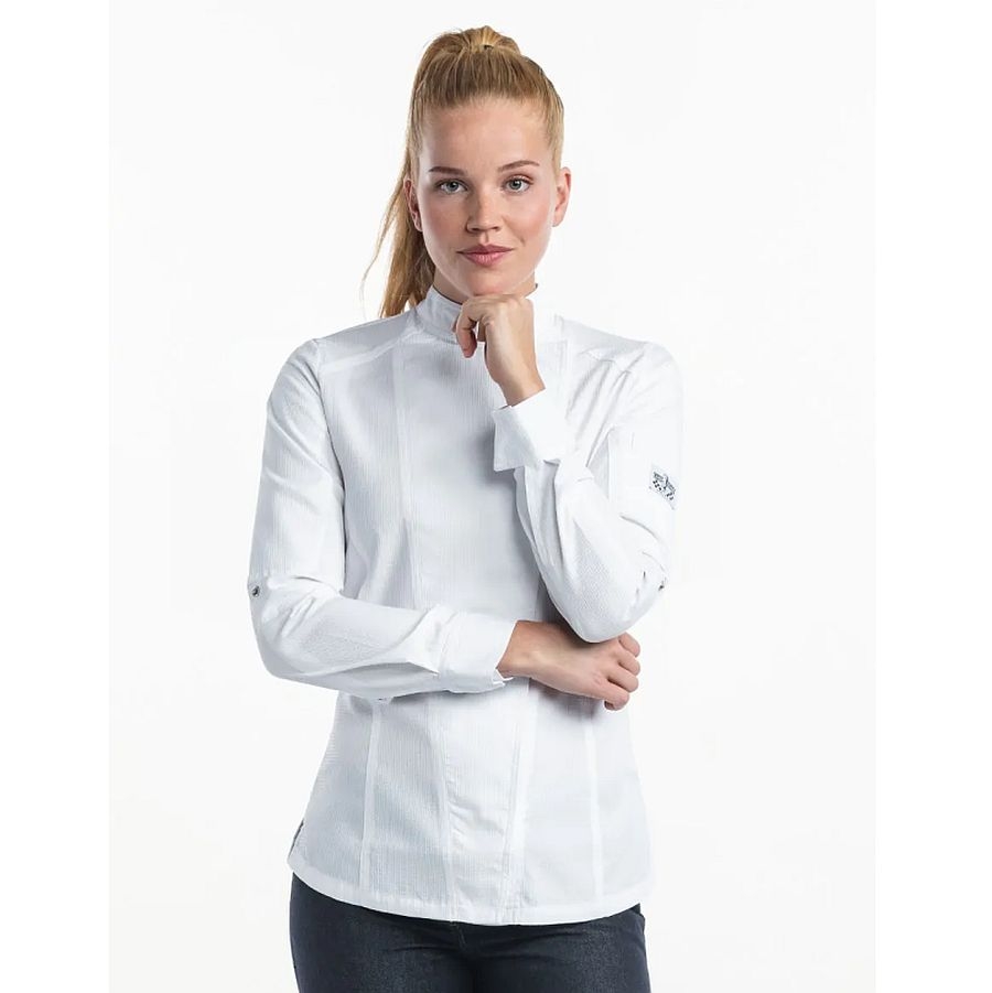 257 Chaud Devant® Kochjacke Lady Biker SFX white