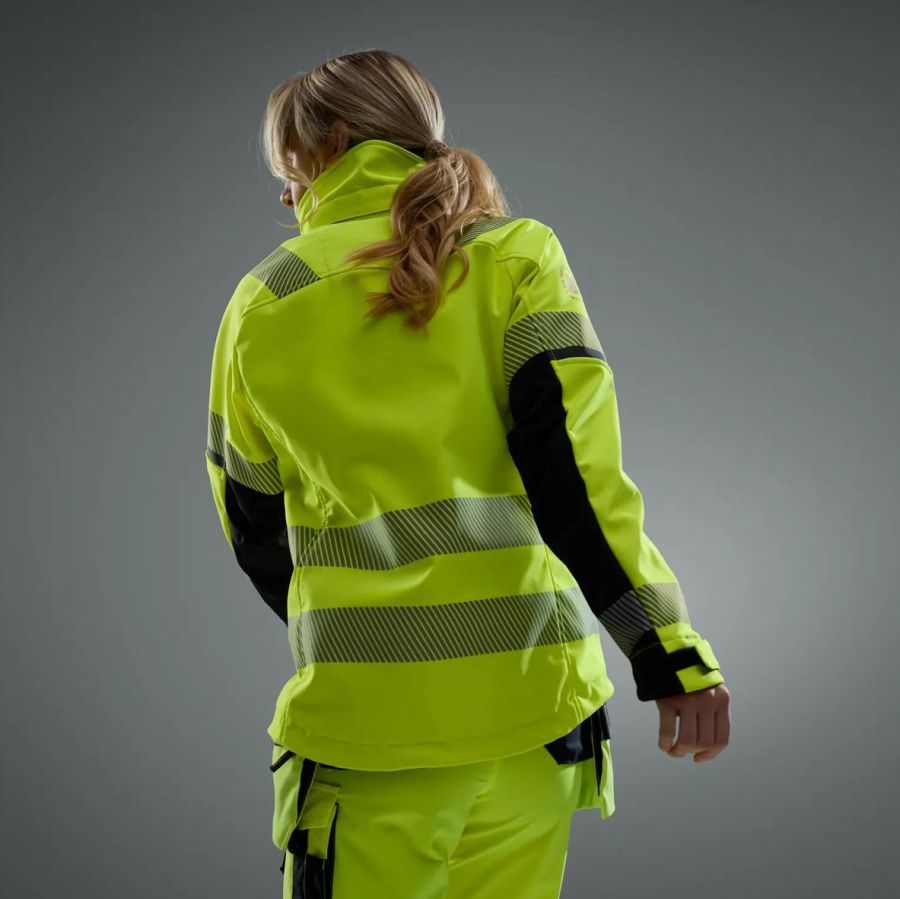 1273 Snickers Warnschutz Damen Softshell Kl 2/3