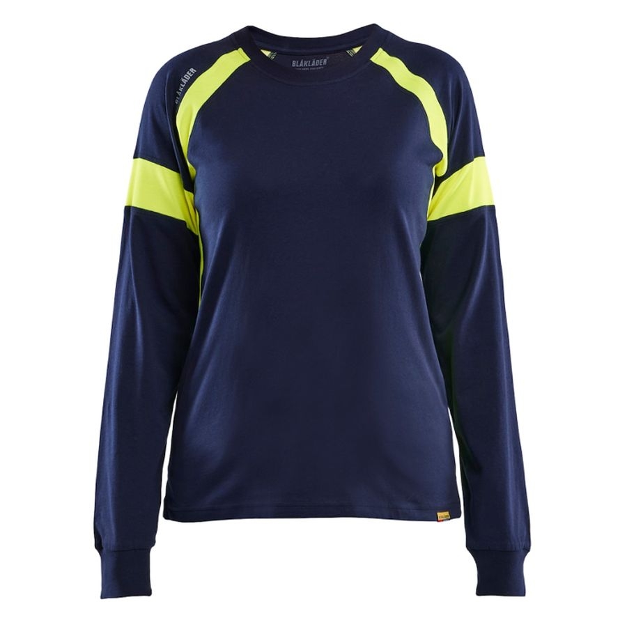 3521 Blakläder® Damen Langarmshirt High-Vis