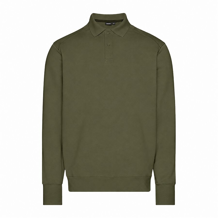 DASSY® Essentials Polo Sweatshirt Lucid
