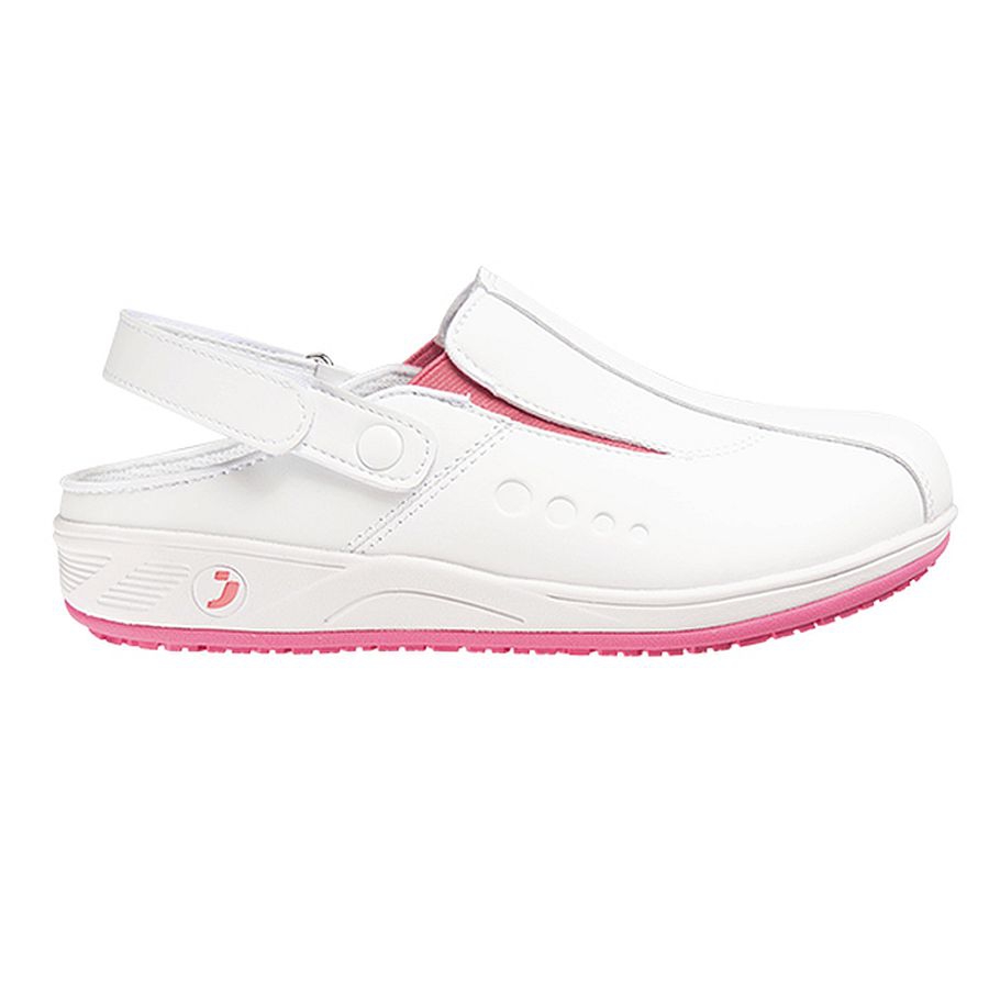 Safety Jogger Clog Carinne fuchsia EN20347 SRC ESD Safety Jogger Clog Carinne fuchsia EN20347 SRC ESD