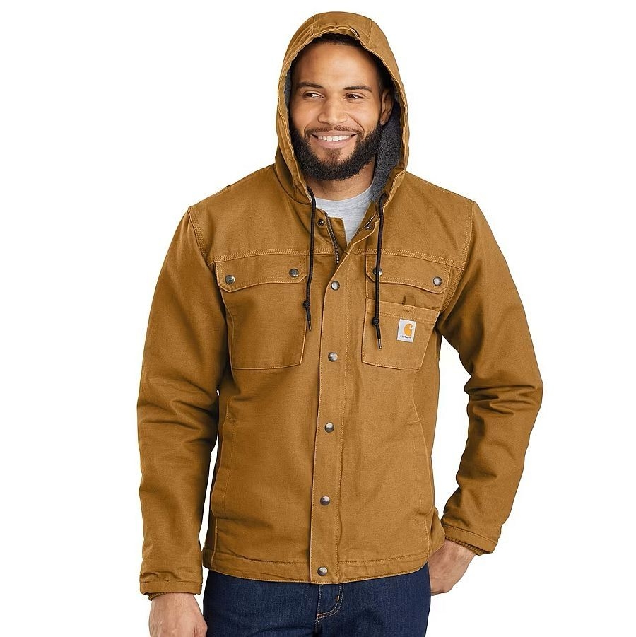 103826 Carhartt® Bartlett Duck Jacke washed+Beanie