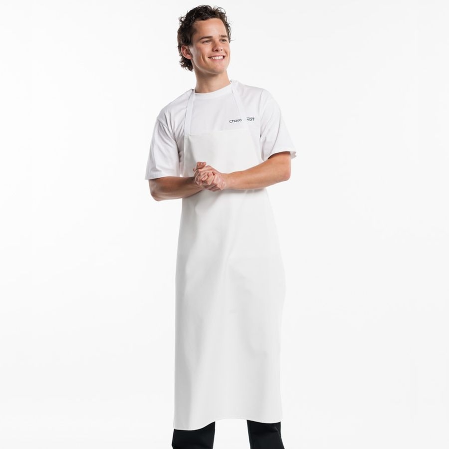 526 Chaud Devant® Spülschürze Waterproof White 526 Chaud Devant® Spülschürze Waterproof White