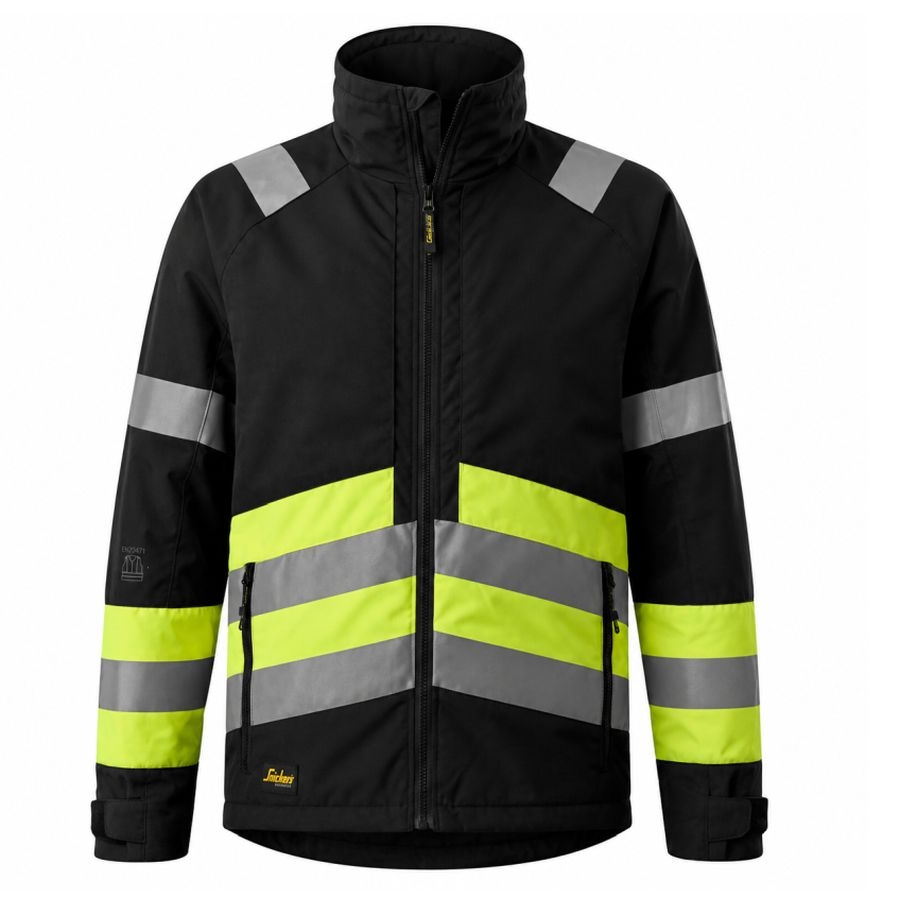 1334 Snickers Warnschutz Winterjacke Klasse 1