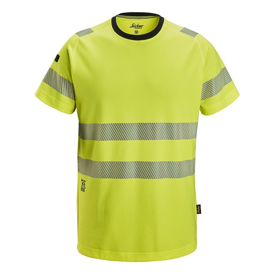 2539 Snickers Hi-Vis T-Shirt Warnschutzklasse 2 2539 Snickers Hi-Vis T-Shirt Warnschutzklasse 2