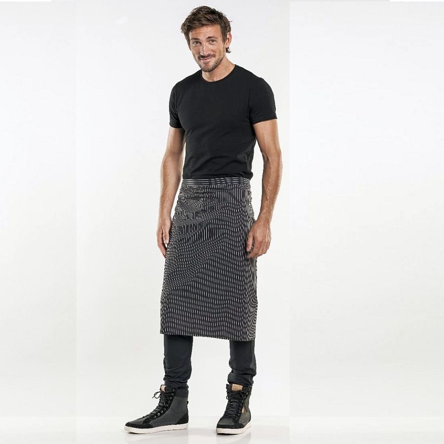 431 Chaud Devant® Bistroschürze Ligne Noir 431 Chaud Devant® Bistroschürze Ligne Noir