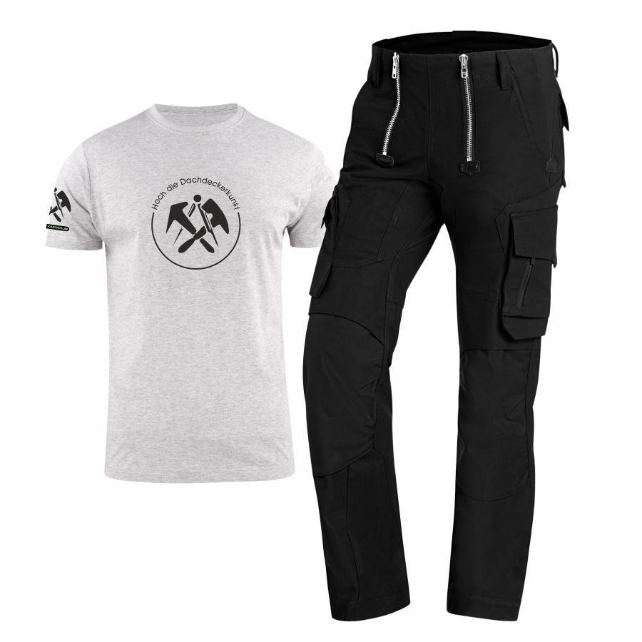 11011 FHB Zunfthose Sebastian & Dachdecker T-Shirt