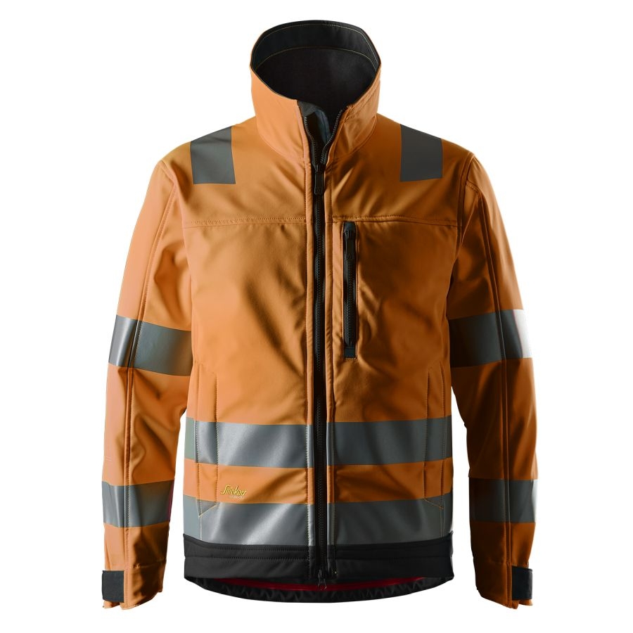 1230 Snickers AllroundWork Hi-Vis Softshelljacke