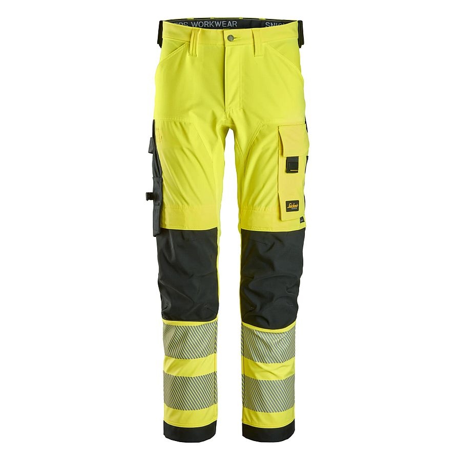 6336 Snickers High-Vis Arbeitshose Klasse 2