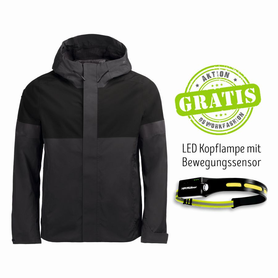 78136 FHB Regenjacke Luca + Gratis Stirnlampe