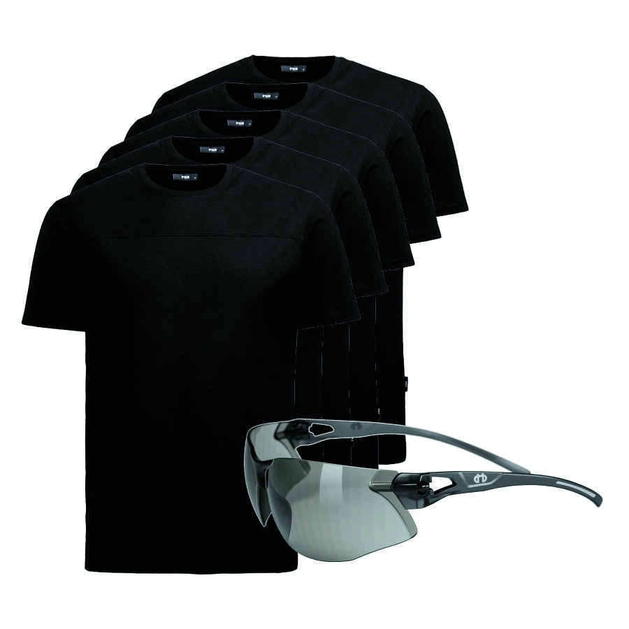 822200 FHB 5 T-Shirts Knut + Sonnenbrille