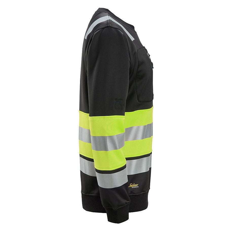 8031 Snickers Sweatshirt Warnschutz Klasse 1