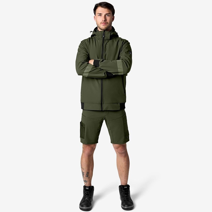 79301 FHB Softshell Jacke Falko + Beanie