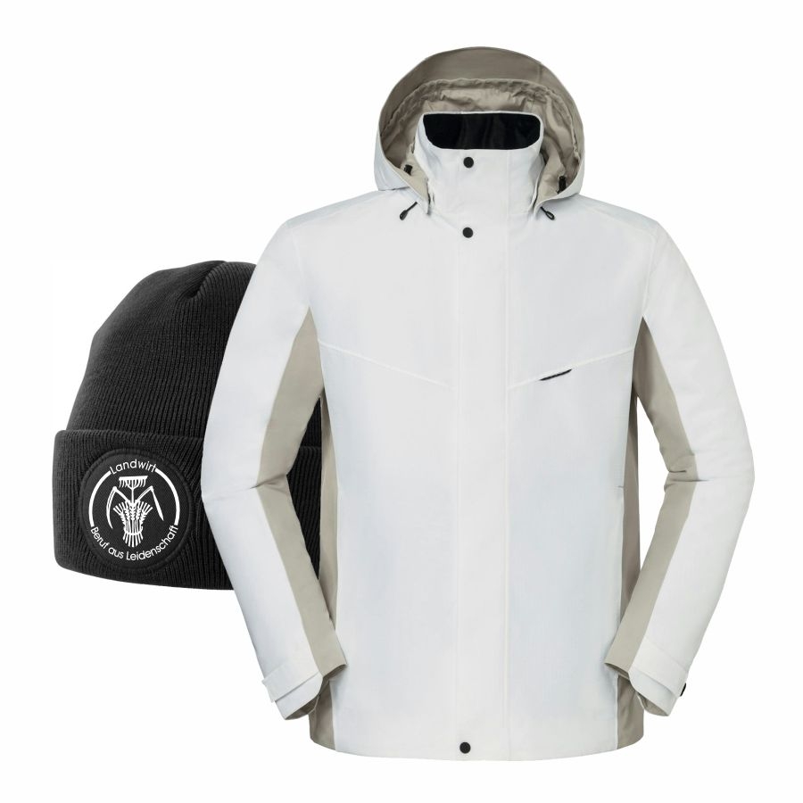 7525 Schöffel Pro Jacke Winterzeit+Beanie Landwirt