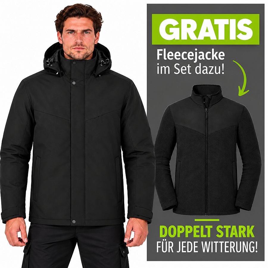 7525 Schöffel Pro Winterjacke + GRATIS Fleecejacke