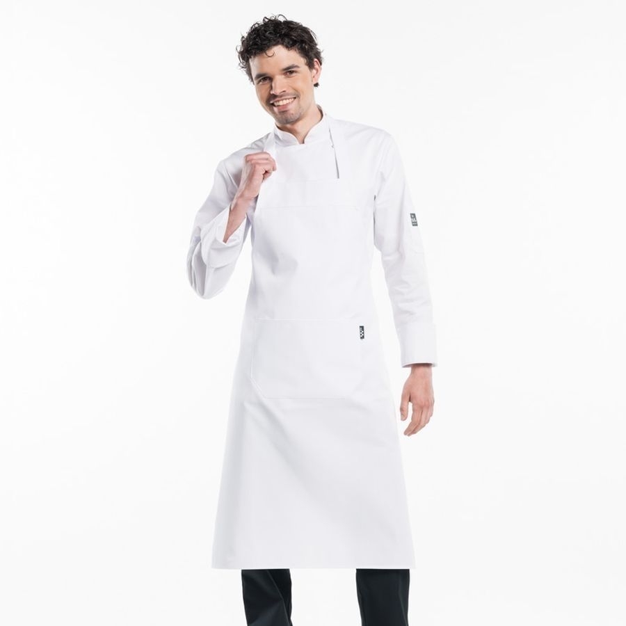 535 Chaud Devant® Latzschürze White 535 Chaud Devant® Latzschürze White