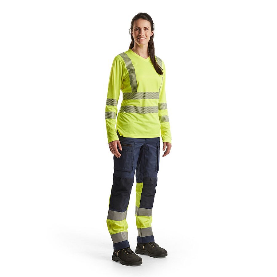 3485 Blakläder® Damen Shirt High-Vis mit UV Schutz 3485 Blakläder® Damen Shirt High-Vis mit UV Schutz