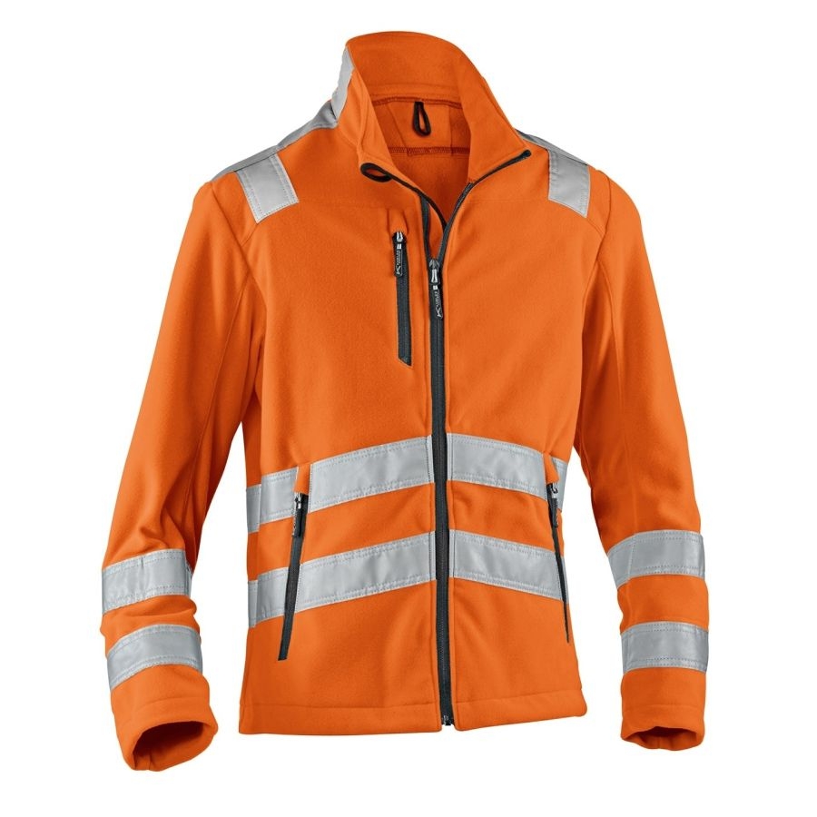 1407 Kübler REFLECTIQ Warnschutz Fleecejacke 1407 Kübler REFLECTIQ Warnschutz Fleecejacke