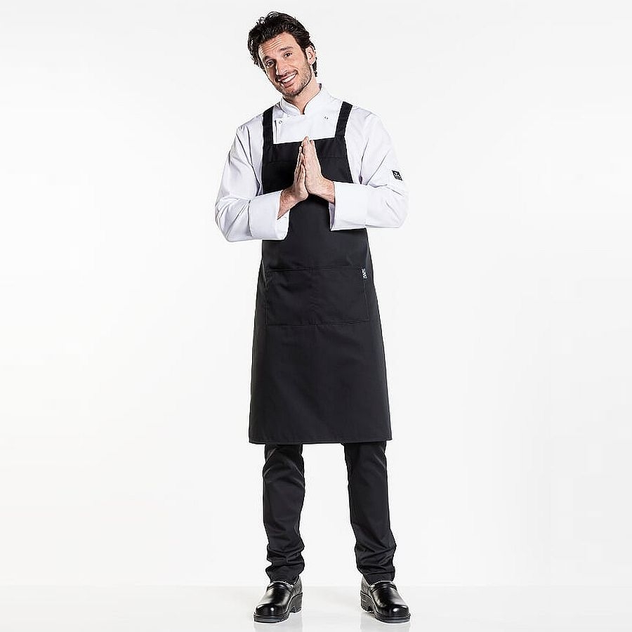 536 Chaud Devant® Latzschürze X Black 536 Chaud Devant® Latzschürze X Black