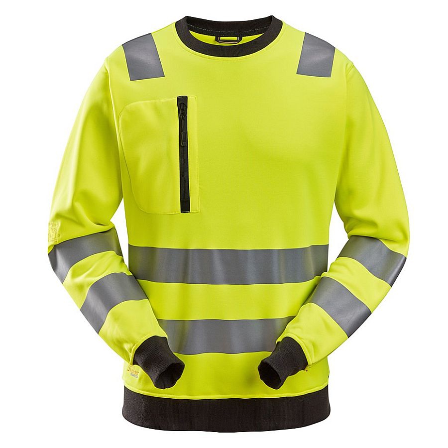 8037 Snickers Allroundwork Hi-Vis Sweatshirt 8037 Snickers Allroundwork Hi-Vis Sweatshirt