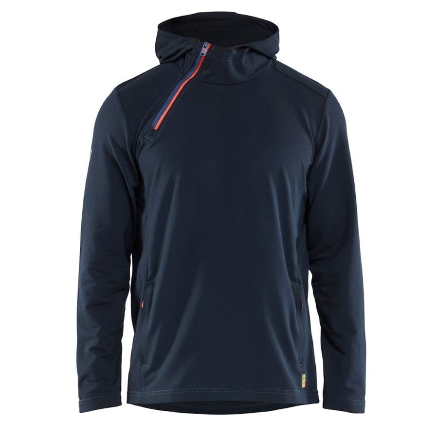 3594 Blakläder® Kapuzen Sweatshirt Half zip