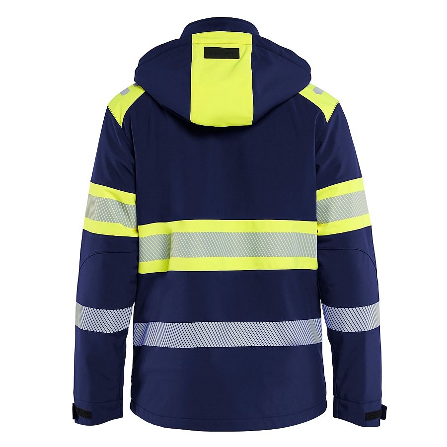 4489 Blakläder® High Vis Winter Softshelljacke