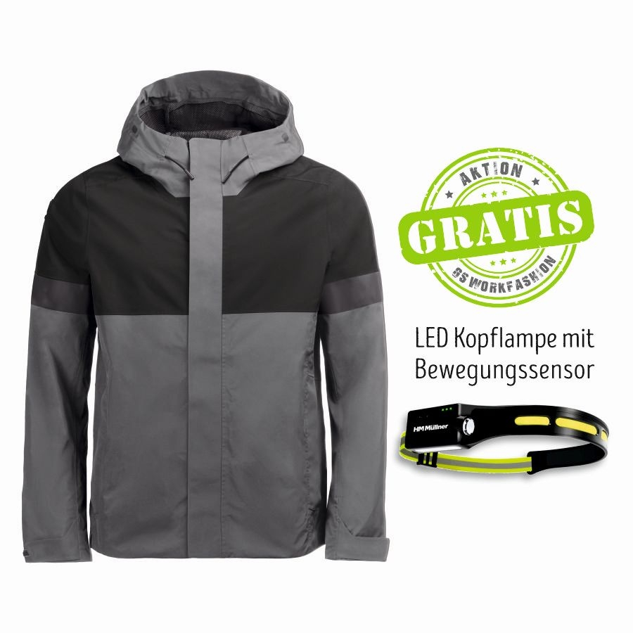 78136 FHB Regenjacke Luca + Gratis Stirnlampe 78136 FHB Regenjacke Luca + Gratis Stirnlampe