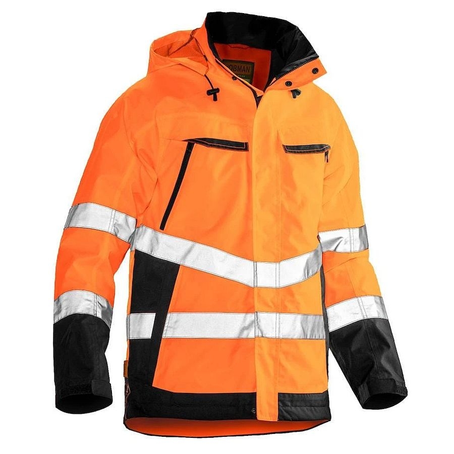 1383 Jobman Jacke gefüttert Hi-Vis 1383 Jobman Jacke gefüttert Hi-Vis