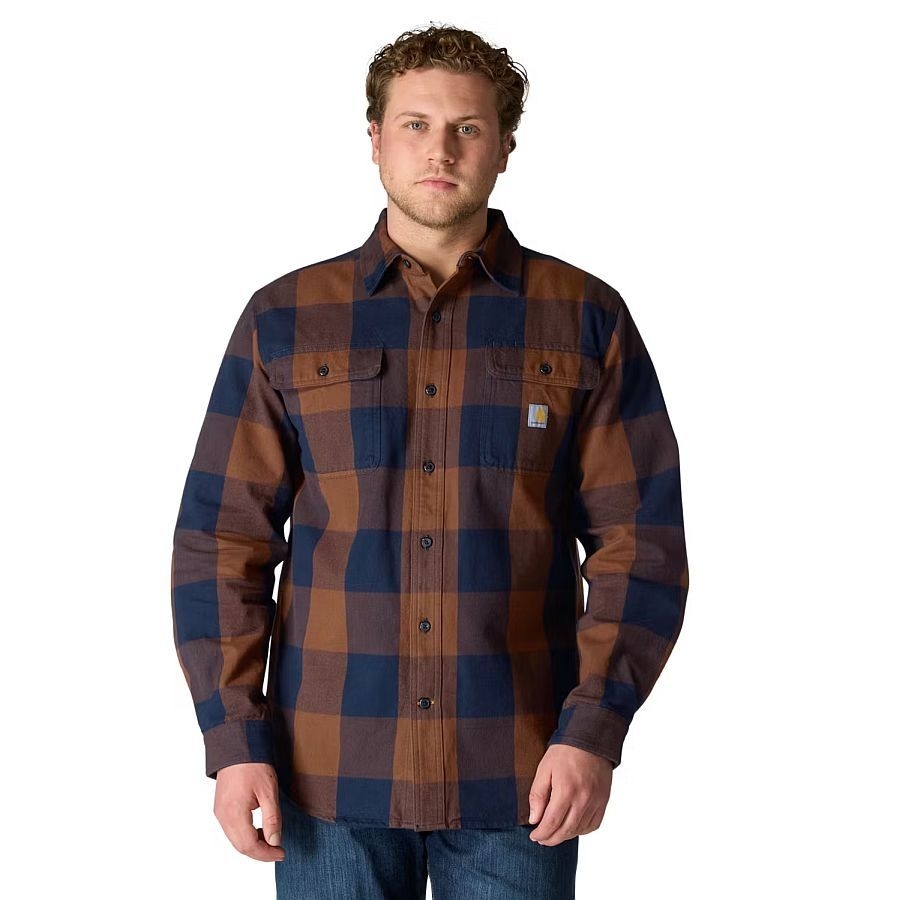 107013 Carhartt® Flanell Karo-Hemd Loose Fit