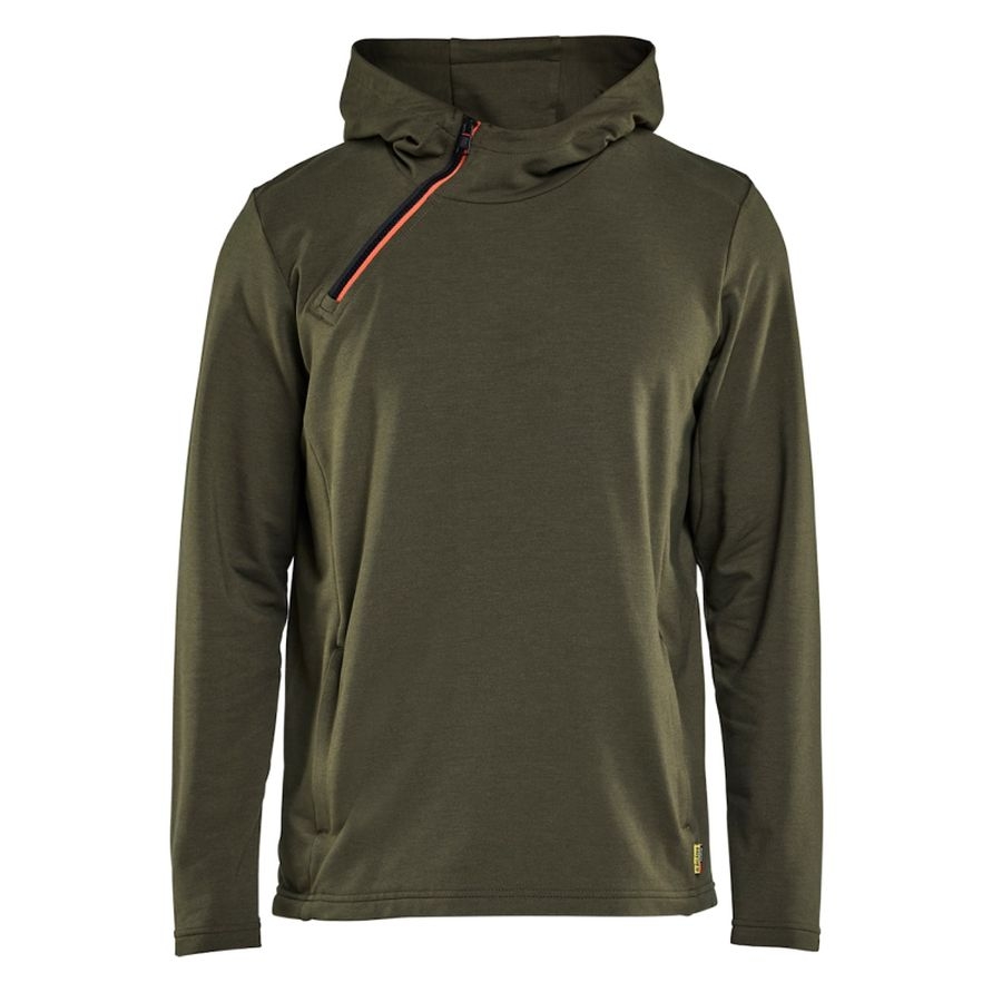 3594 Blakläder® Kapuzen Sweatshirt Half zip