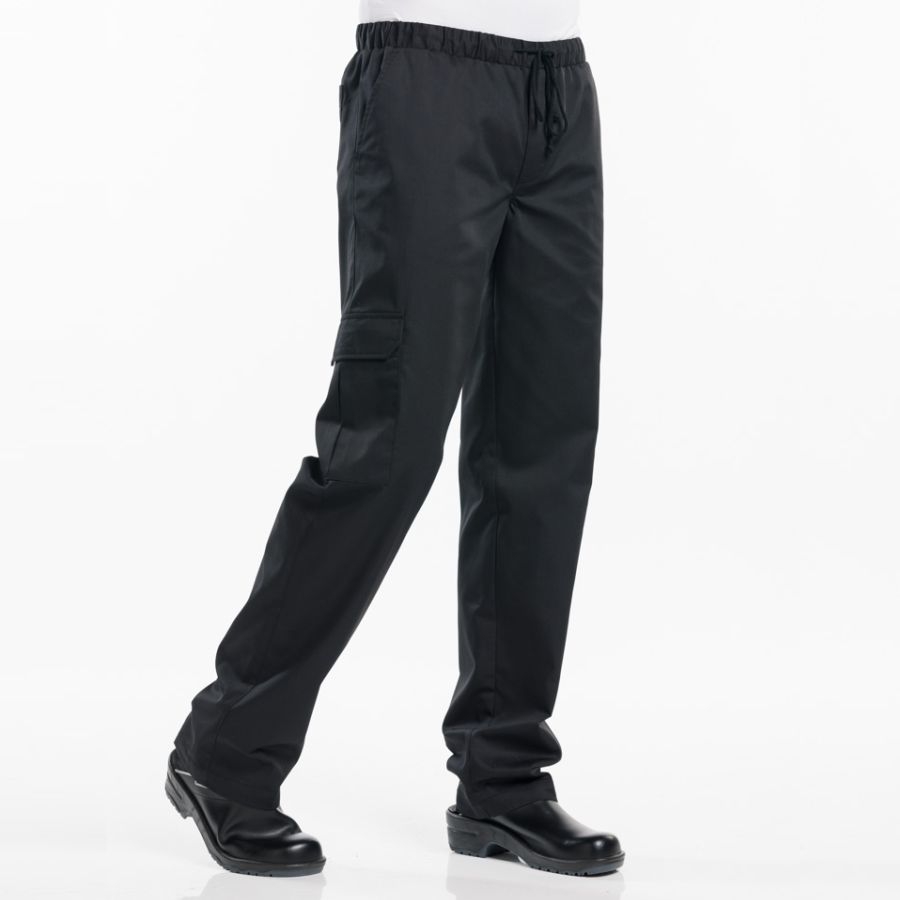 126 Chaud Devant® Kochhose Baggy Black 126 Chaud Devant® Kochhose Baggy Black