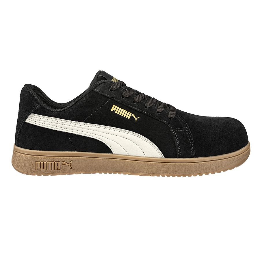 644400 Puma Sicherheitsschuh Iconic Blk low S1PL