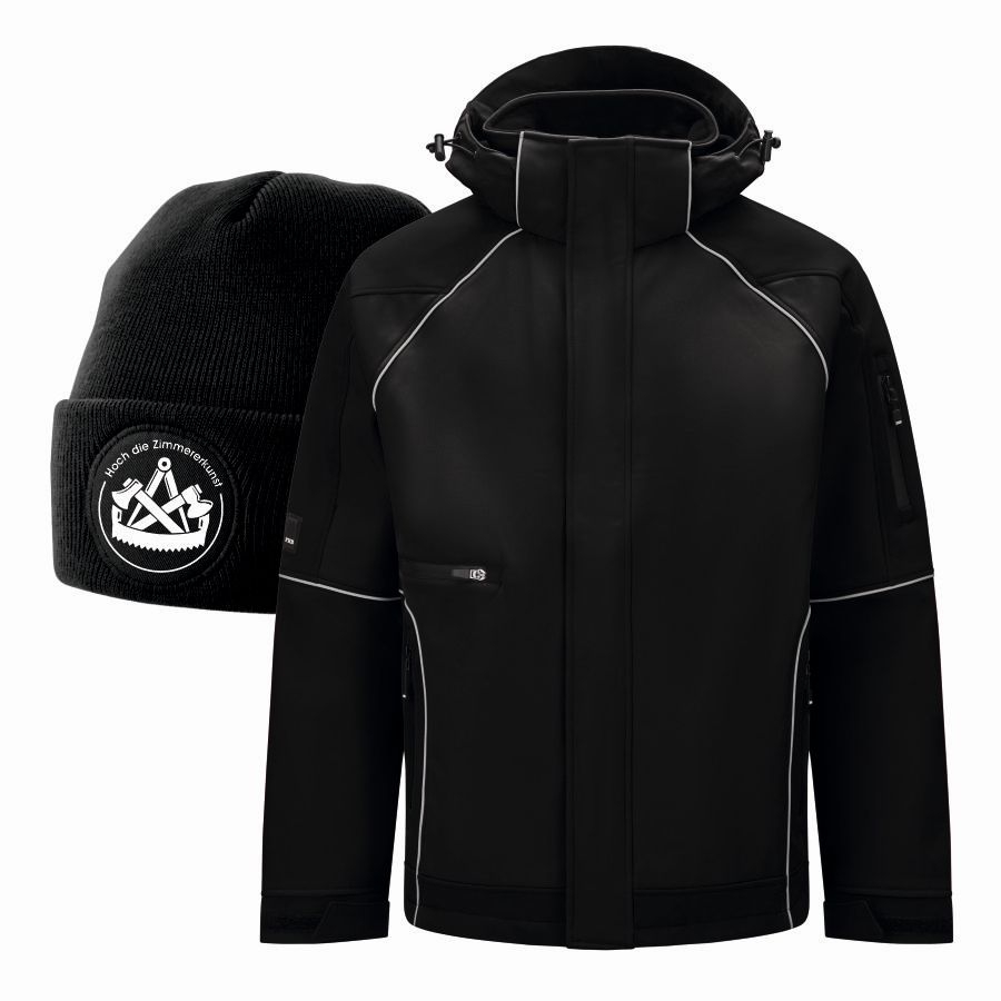 785/18 FHB Softshelljacke Walter + Beanie Zimmerer