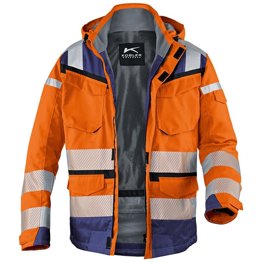1307 Kübler REFLECTIQ Warnschutz Regenjacke 1307 Kübler REFLECTIQ Warnschutz Regenjacke
