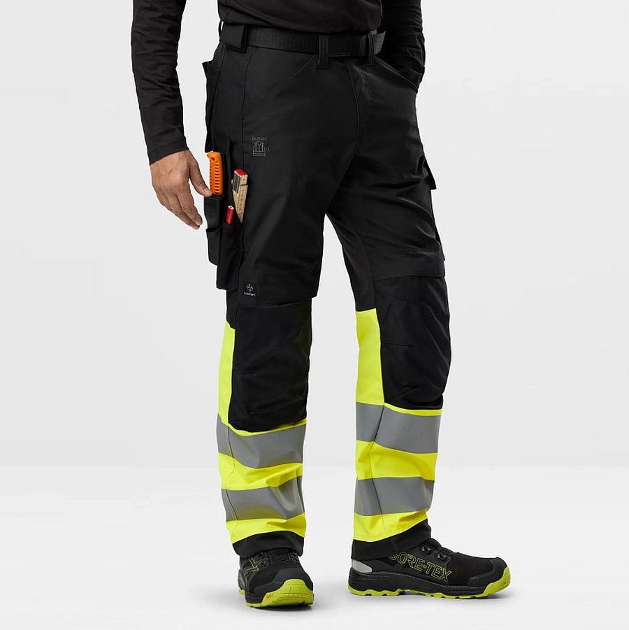 6339 Snickers High-Vis Arbeitshose Klasse 1