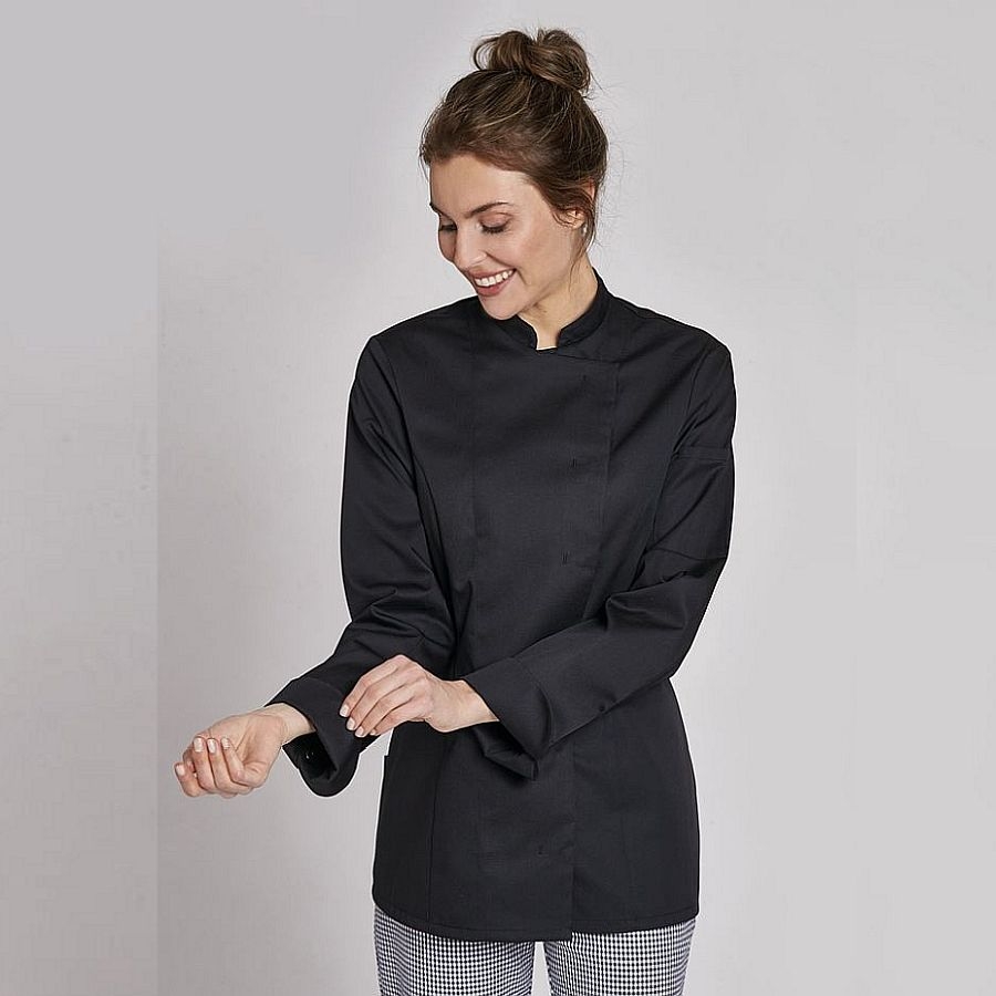 08/1352 Leiber Damen Kochjacke Mischgewebe 08/1352 Leiber Damen Kochjacke Mischgewebe