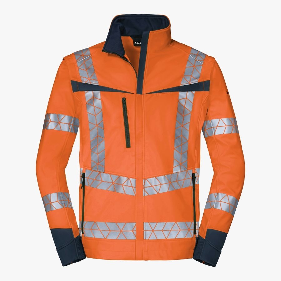 floureszierendes orange|navy - 5002