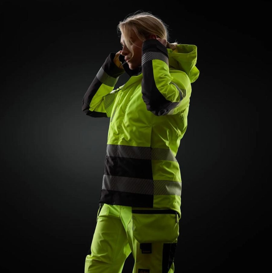 1179 Snickers Warnschutz Stretchjacke Damen Kl 2/3