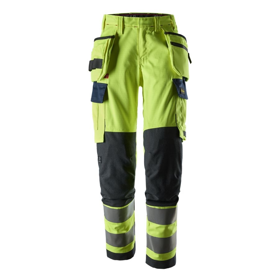 6768 Snickers ProtecWork Damen Warnschutzhose Kl.2
