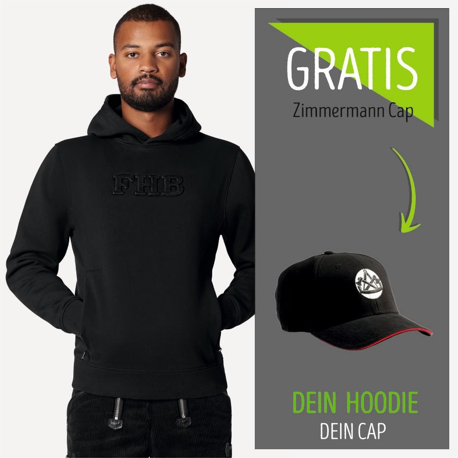 820500 FHB Hoodie Bello + Gratis Zimmerer Cap