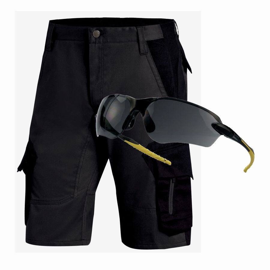 125200 FHB Bermuda Wulf + Gratis Schutzbrille