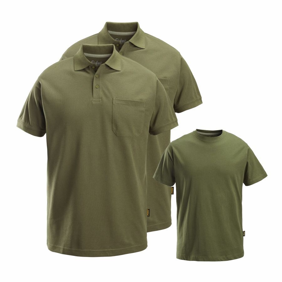 2708 Poloshirt 2er Pack inkl. *GRATIS* T-Shirt