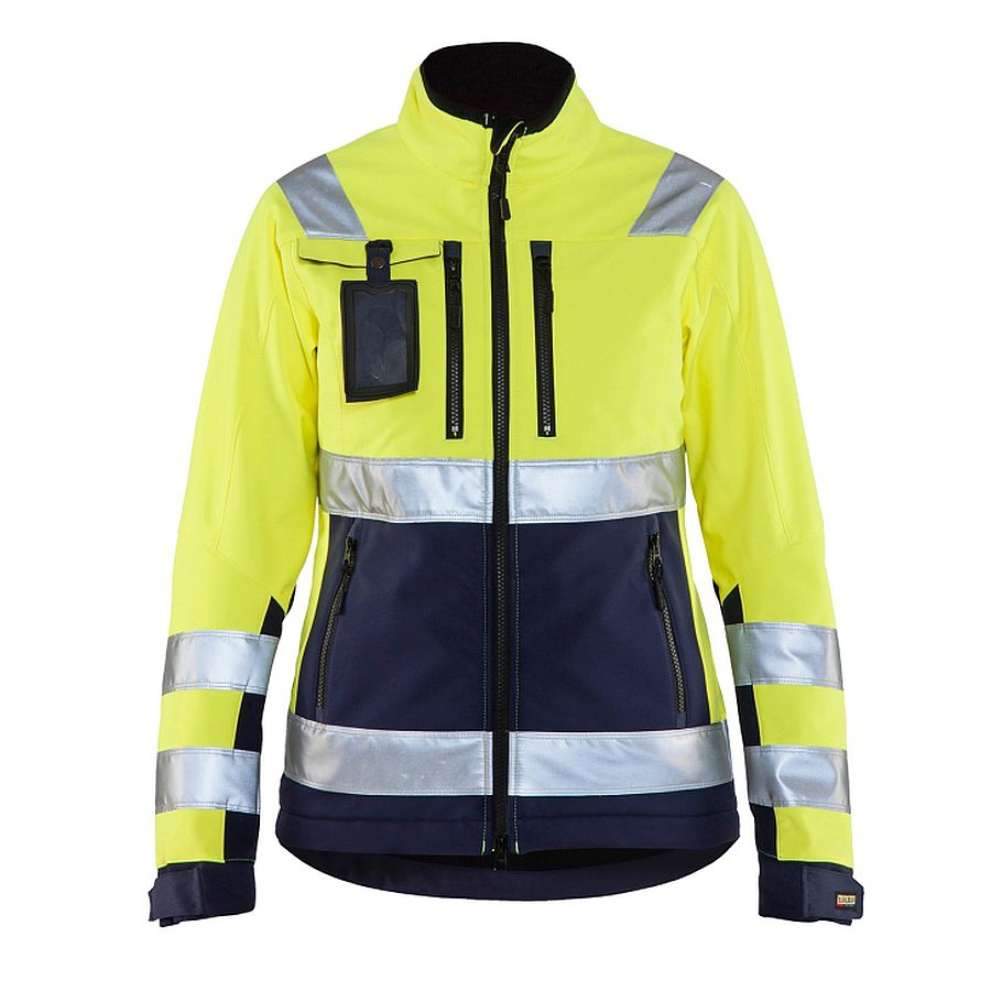 4902 Blakläder® Damen Softshell Jacke Warnschutz 4902 Blakläder® Damen Softshell Jacke Warnschutz