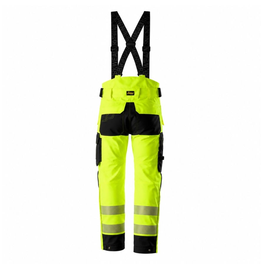 6632 Snickers Bundhose Stretch Hi-Vis Klasse 2