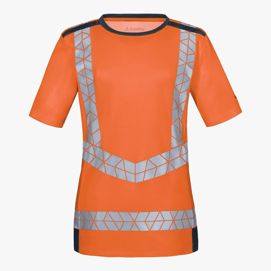 7731 Schöffel Pro HighVis Damen T-Shirt Signalheld