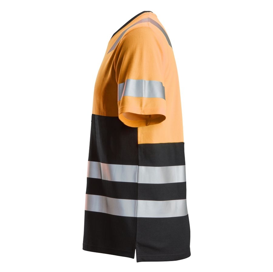 2534 Snickers Hi-Vis T-Shirt Warnschutzklasse 1
